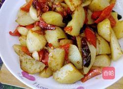 蒜香孜然土豆的做法图解9