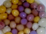 自制彩色小汤圆