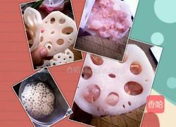 莲藕夹肉的做法图解4