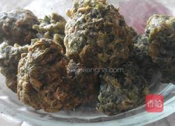 茼蒿丸子的做法图解2
