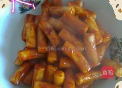甜辣炒年糕的做法图解10