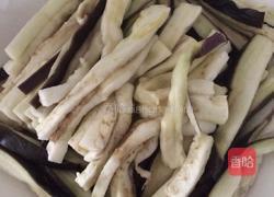 蚝油茄条的做法图解2