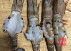 番茄对虾的做法图解2