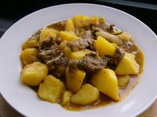 咖喱土豆牛肉