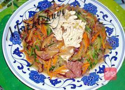 炒什锦的做法图解5