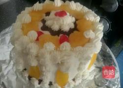 酸奶生日蛋糕的做法图解7