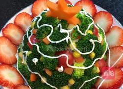 圣诞土豆泥色拉的做法图解7