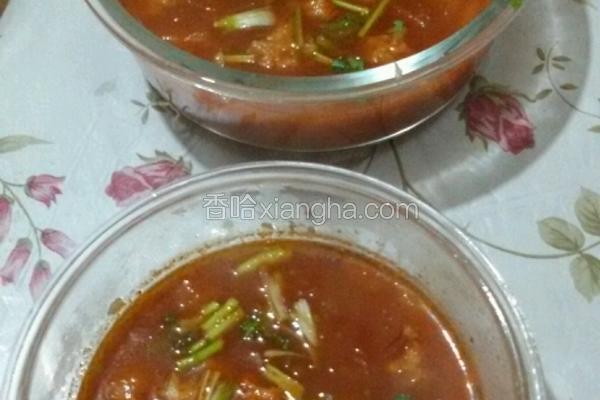 西红柿肉丸汤