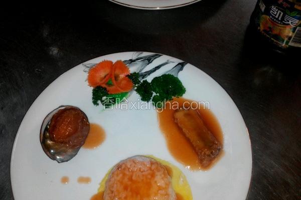 鲍鱼排骨扣米饭