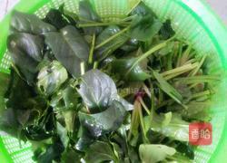 菠菜炒鸡胗的做法图解2