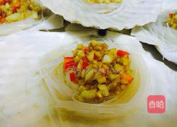 蒜蓉粉丝蒸扇贝的做法图解4