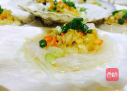 蒜蓉粉丝蒸扇贝的做法图解6