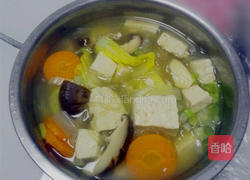 白菜豆腐汤的做法图解6