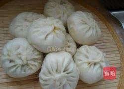 健康养生素包子的做法图解3