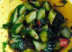 脆爽凉拌青瓜的做法图解4