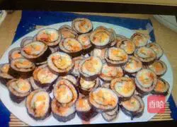 Illustration of how to make sushi 6