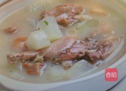 酸萝卜方式老鸭汤的做法图解5