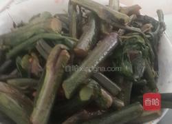 炒莱台的做法图解1