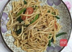 蔬菜炒面的做法图解6