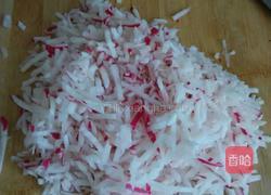 萝卜馅蒸饺的做法图解2