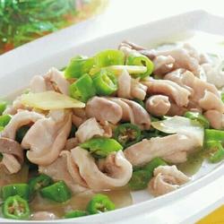 青椒焖猪肚的做法[图]