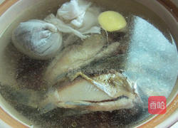 绵茵陈鲫鱼汤的做法图解8