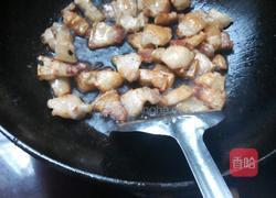 红白萝卜炒五花肉的做法图解2