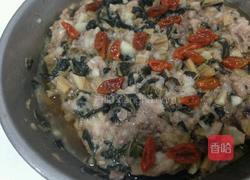 菜干蒸肉饼的做法图解5
