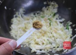 虾皮粉丝炒包菜的做法图解7