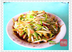 肉丝炒蒜黄的做法图解9