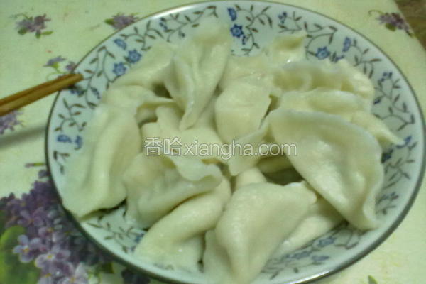 鲅鱼蒜苗饺子