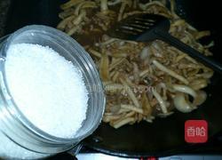 肉丝炒真姬菇的做法图解11