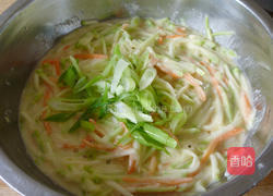 西葫芦锅塌子的做法图解4