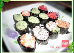 水果寿司的做法图解11