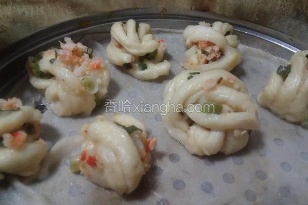 鲜虾葱花卷