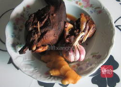 蒜米猪舌子的做法图解1