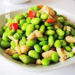 毛豆炒鸡丁的做法[图]