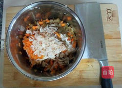 榨菜芙蓉豆腐的做法图解4