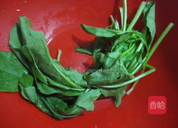 菠菜鱼丸疙瘩汤的做法图解1