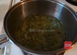 黄瓜鸡蛋面的做法图解5