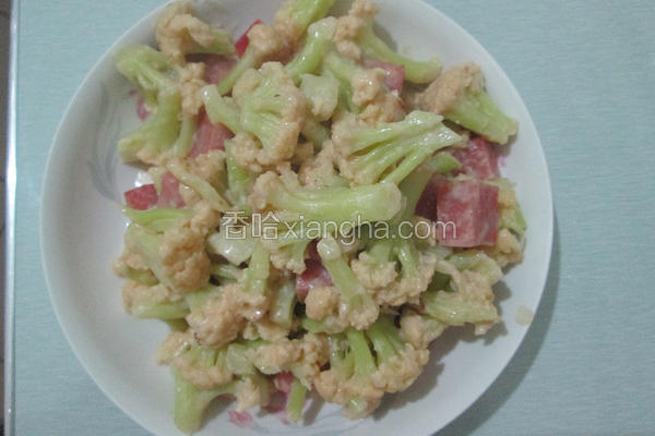 奶油菜花