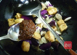 小油豆腐烧茄子的做法图解8