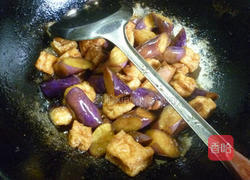 小油豆腐烧茄子的做法图解13