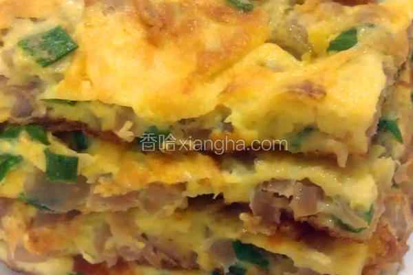 菜脯煎蛋