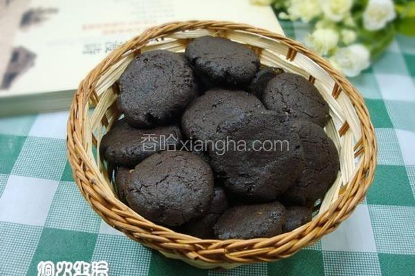可可红糖饼干