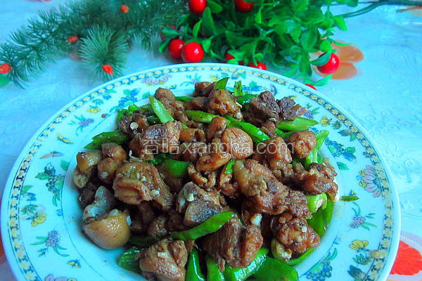 农家小炒鸡丁