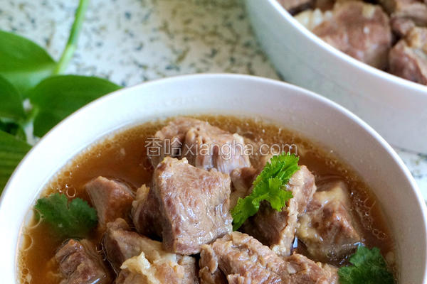 牛肉煲