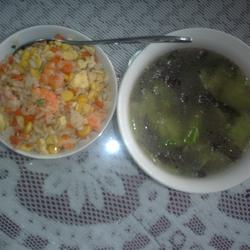 虾仁蛋炒饭的做法[图]
