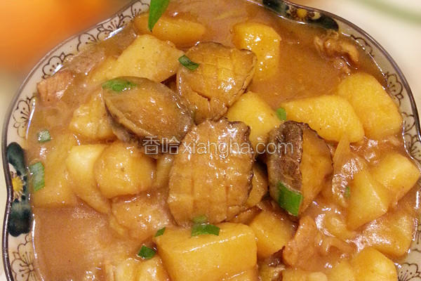 鲍鱼炖土豆