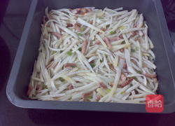 芋丝饼的做法图解8